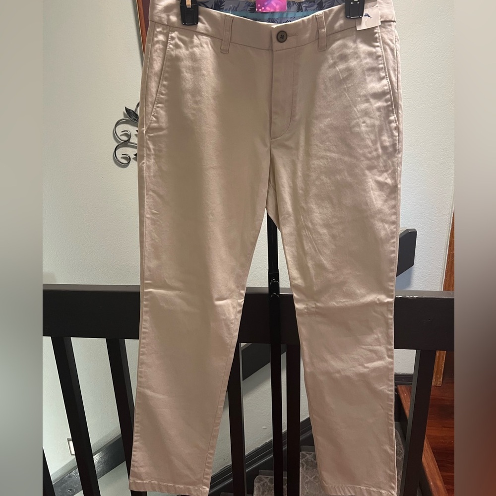 NWT Tommy Bahama Light Beige(Beach Sand) Men's Pants 32 x32 #199